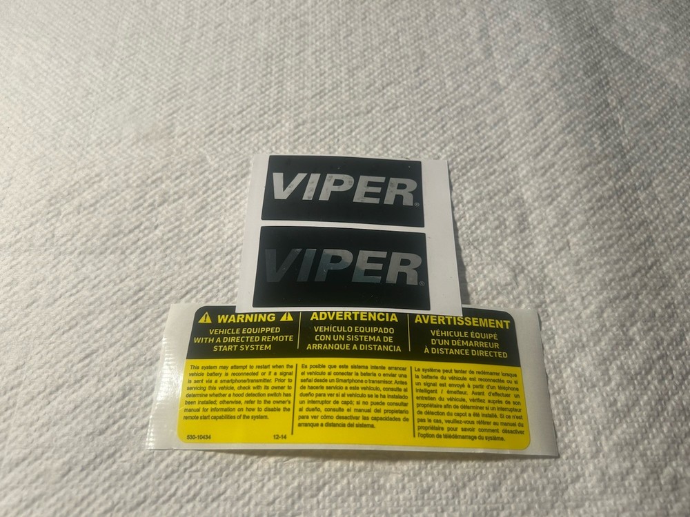 Viper 1-Way Remote Start/Keyless Entry System 4105V