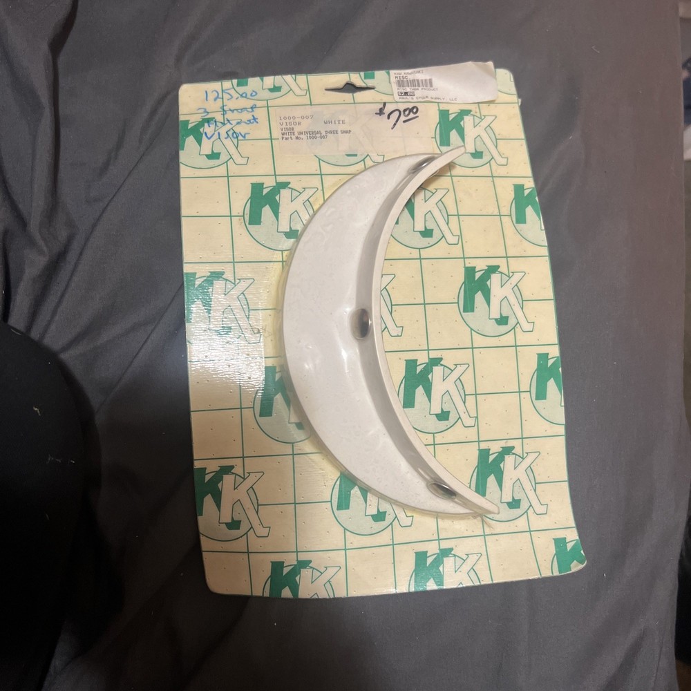 Vintage 3 snap visor universal