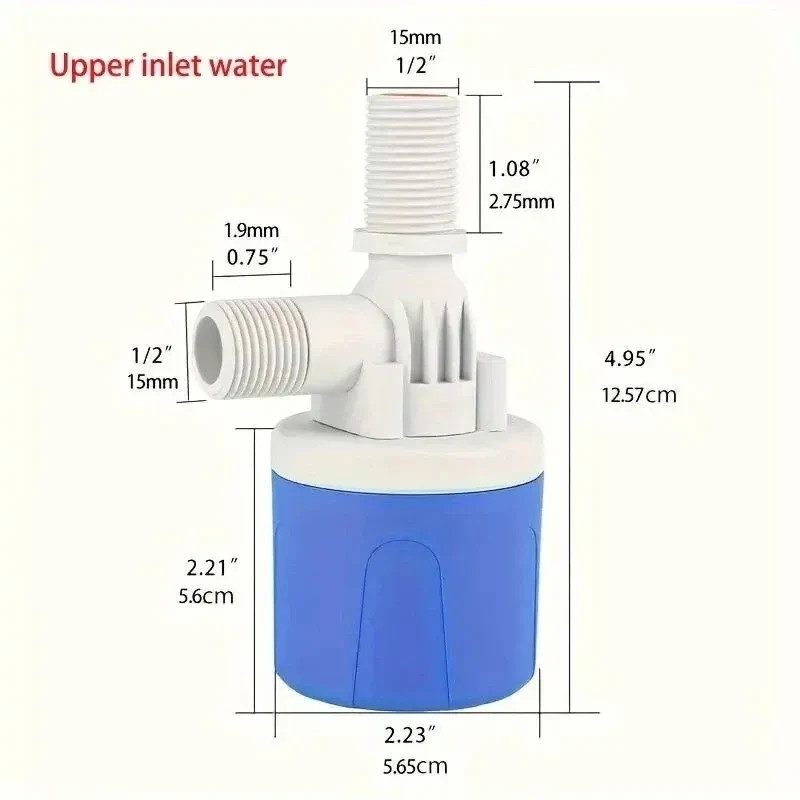 Automatic Water Level Control Float Valve Water Tank Shutoff