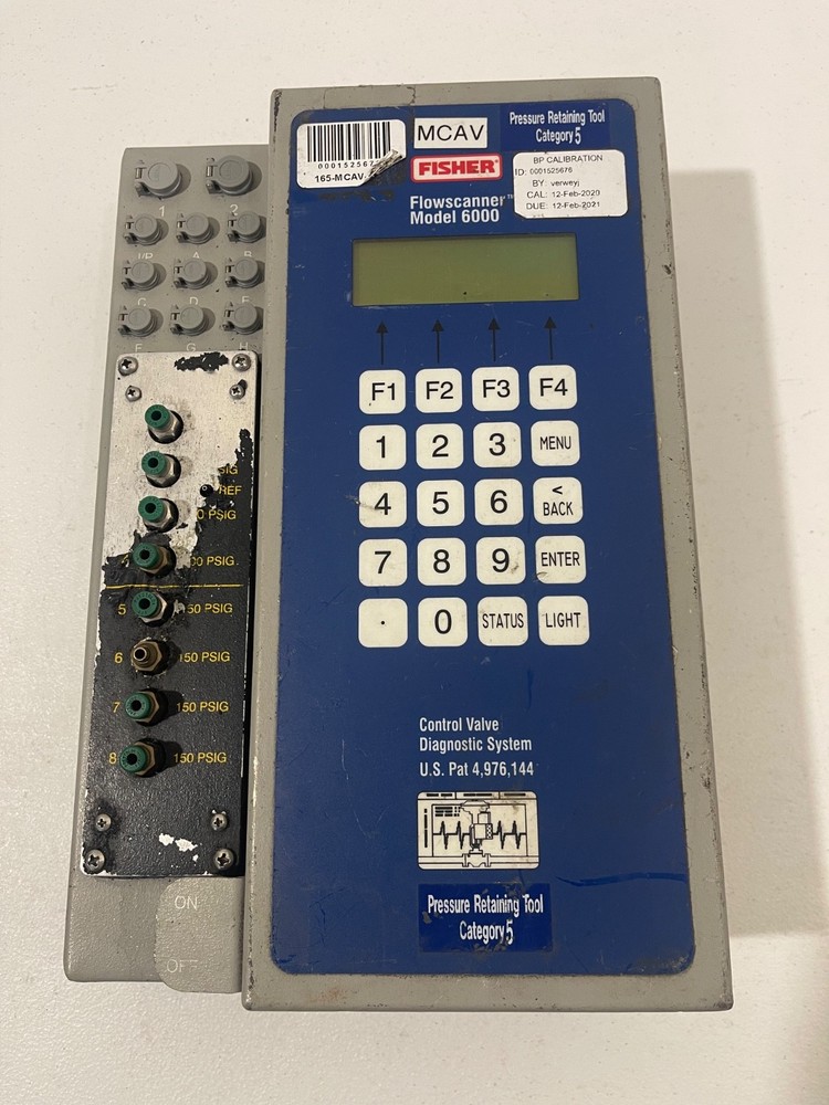 Fisher FlowScanner 6000 Control Valve Diagnostic System