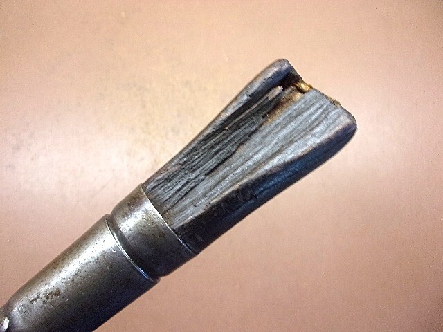 UNIQUE 5/8" STRIKE TANG CHISEL 13 1/2" Long Rugged 3/8" Thick Chisel Tool Clean!