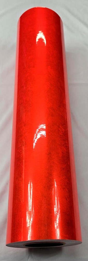 Fluorescent Red Galvanized Sign Plotter Cutter Vinyl Roll