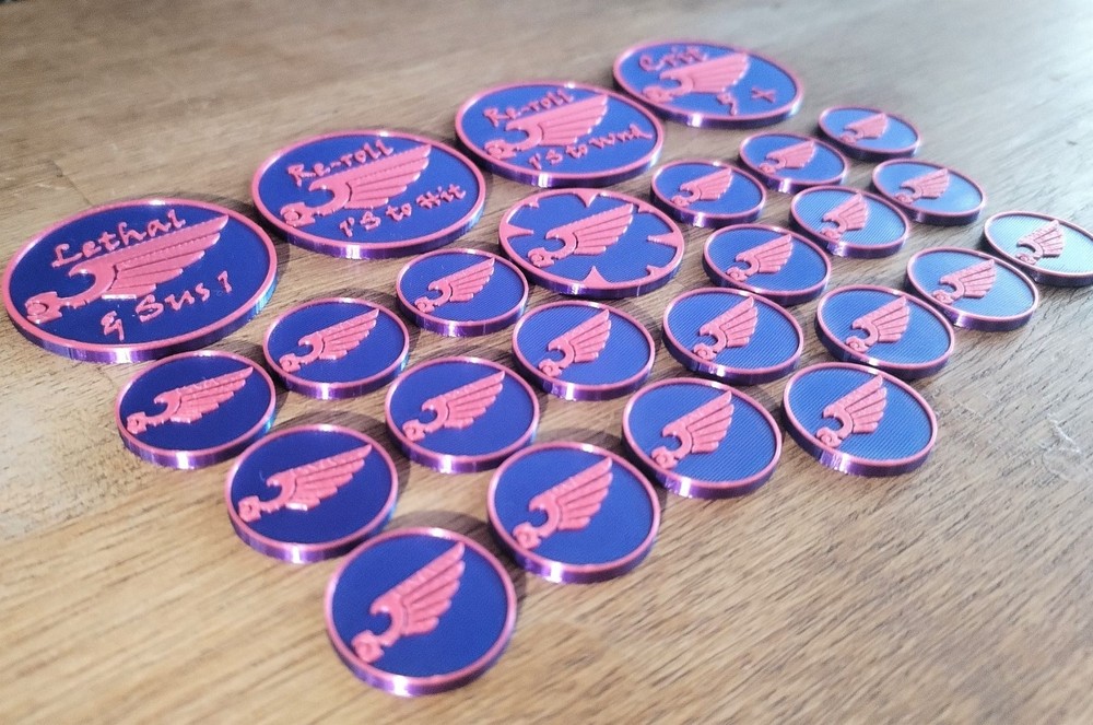 Emperors Children detachment ability token set. Pact and poison