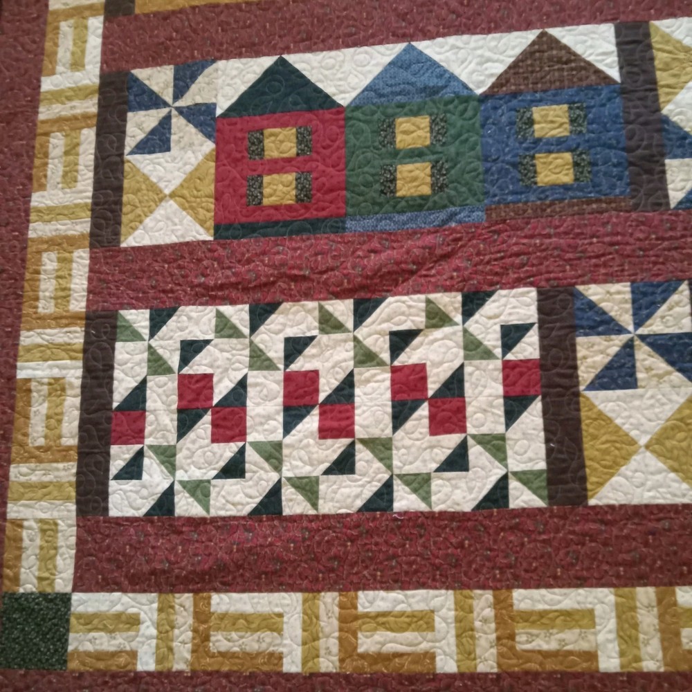85 1/2" X 97" Thimbleberries Queen Sz. Quilt