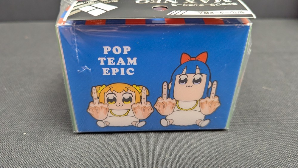 Character Deck Case MAX NEO Pop Team Epic Revival Deck Box TCG