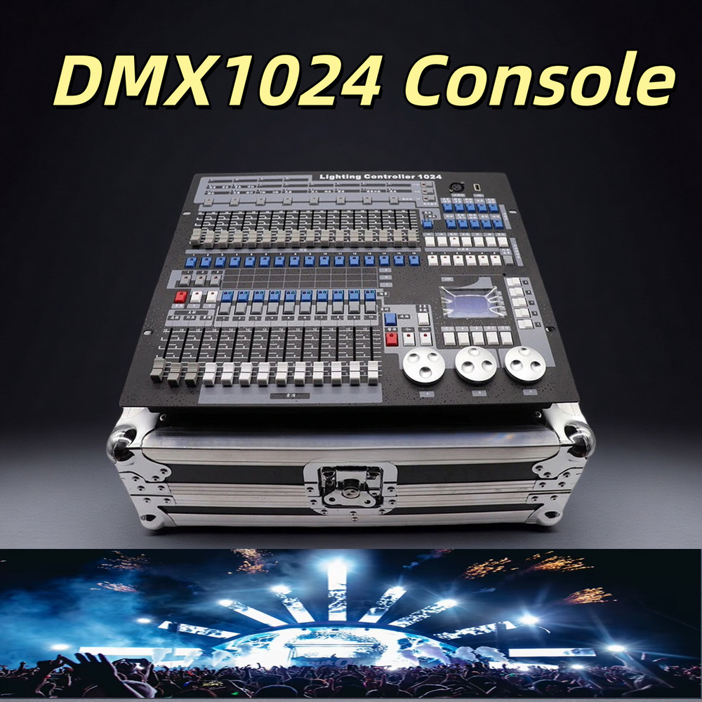 US moving head par light DMX1024 Console dmx512 dj show light controller +case