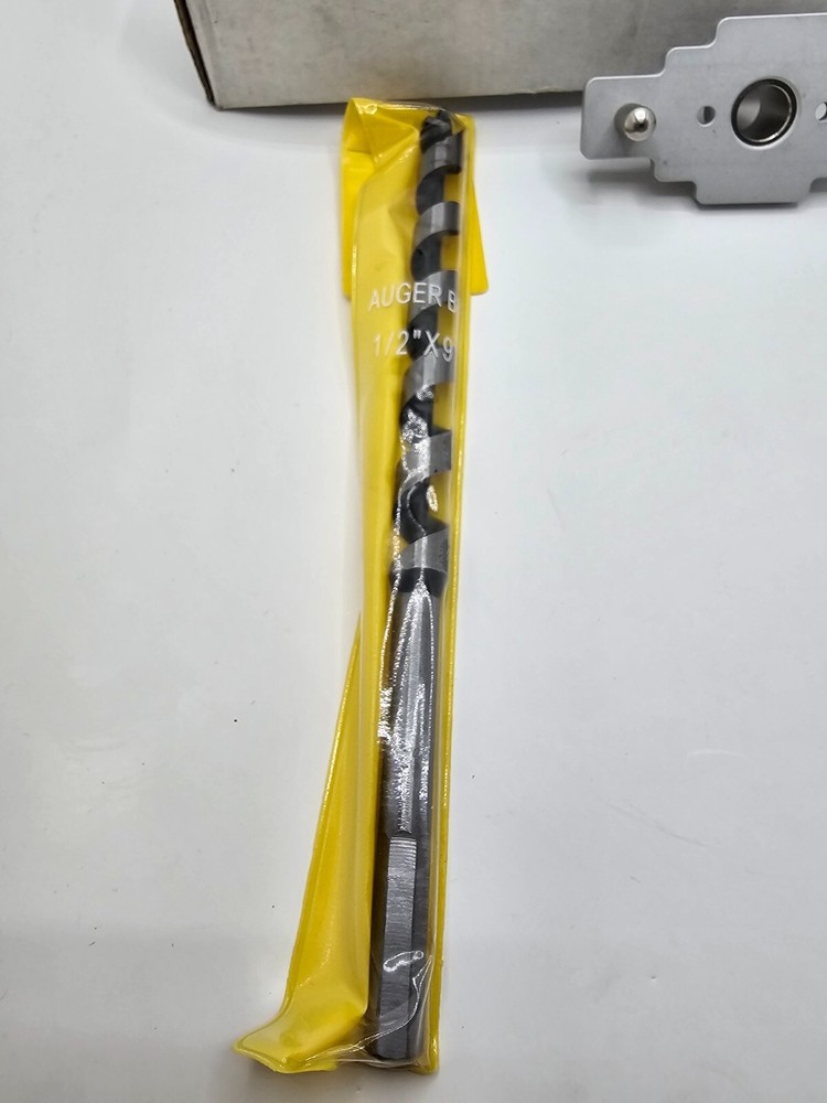 Floating Shelf Bracket Dowel Jig with 1/2" x 9" Drill Bit Self Centering
