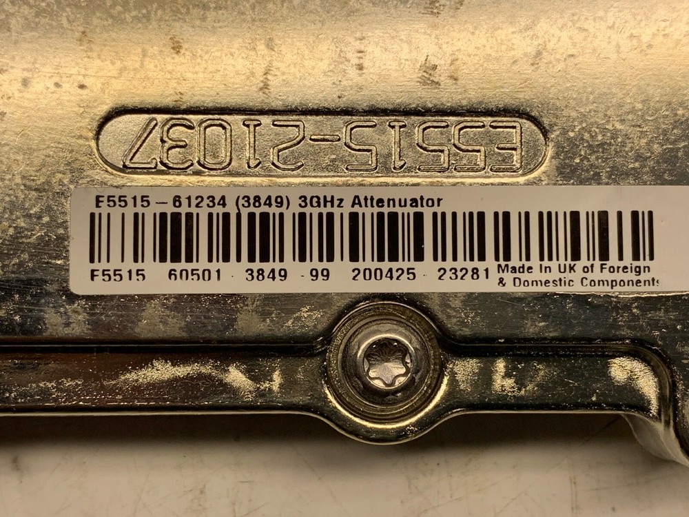 HP E5515-61234 3GHz Attenuator TESTED OK