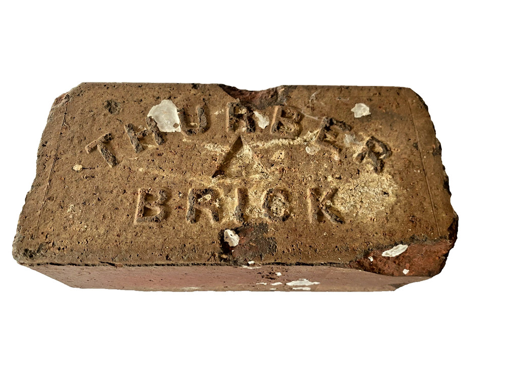 THURBER BRICK PAVER 1900-1930 TEXAS