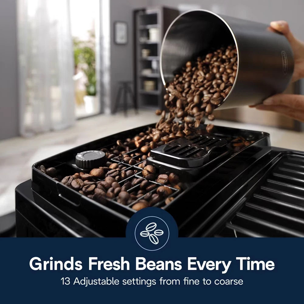 DeLonghi Magnifica Start Automatic Coffee and Espresso Machine-New Open Box