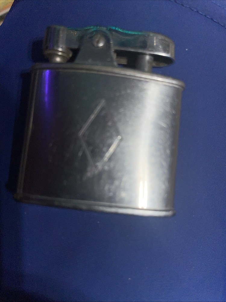 VINTAGE RONSON De- Light Silver Tone LIGHTER