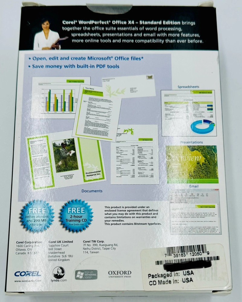 Complete Corel WordPerfect Office X4 - Standard Version!