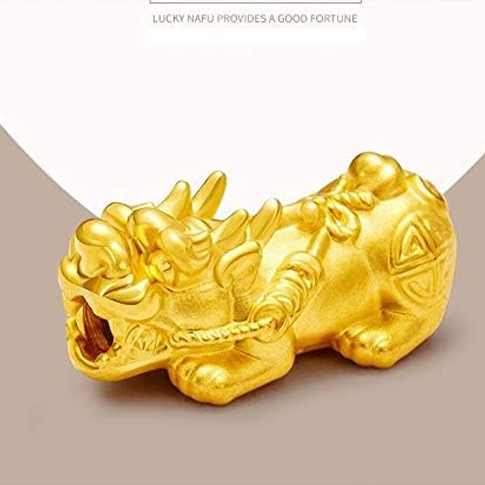 Feng Shui Black Obsidian Beads Pixiu Bracelet Attract Wealth Good Luck Jewelry