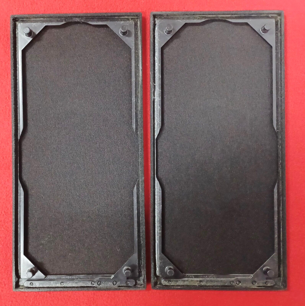 Qty 2 Infinity RS-325 Replacement Speaker Grills OEM Good Condition