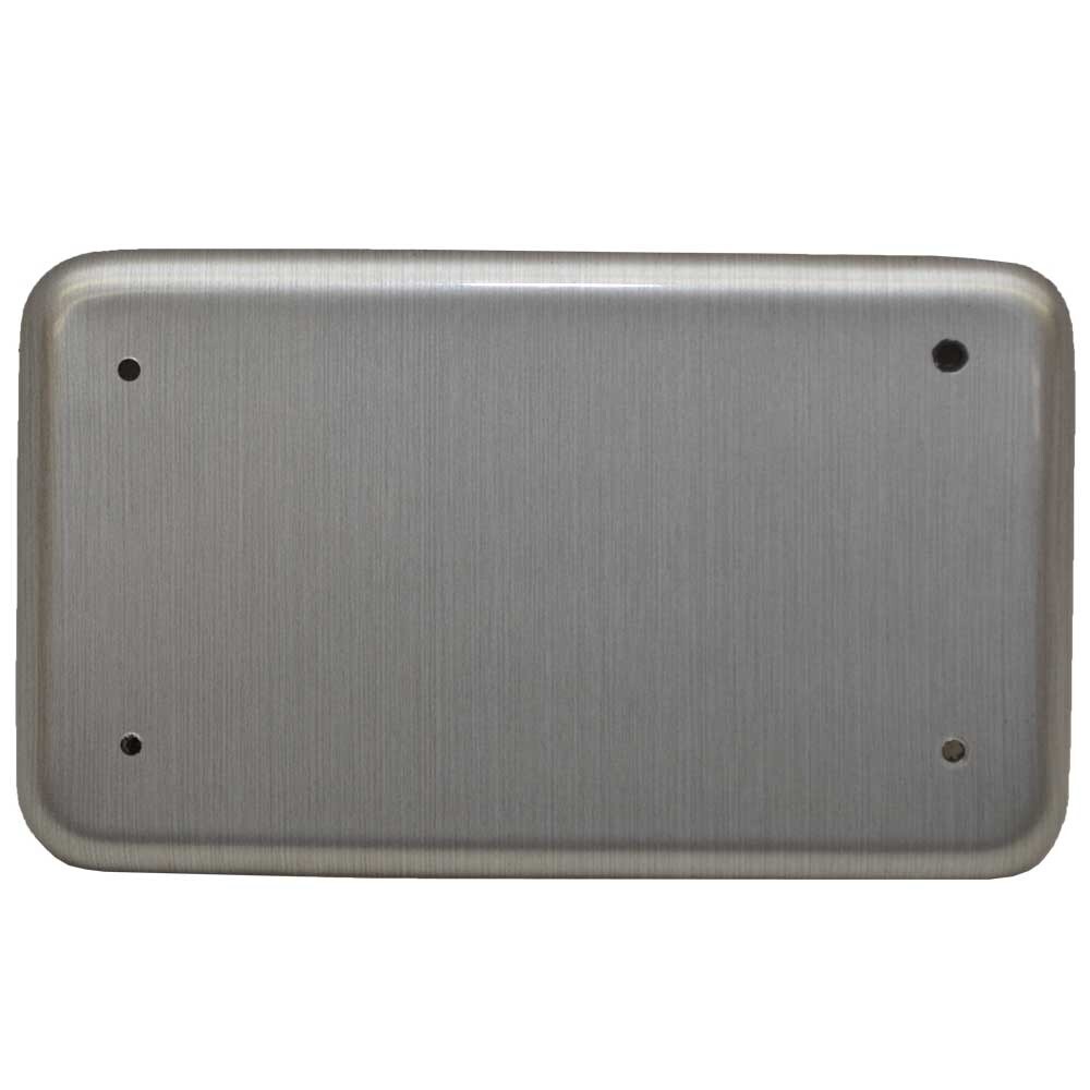 Avalon Pontoon Boat Panel Blank 125134 | Silver Plastic