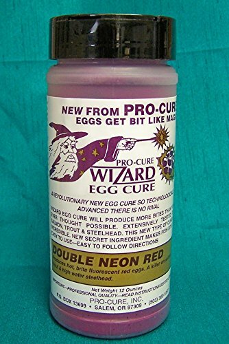 Pro-Cure Wizard Egg Cure, 12 Ounce, Double Neon Red