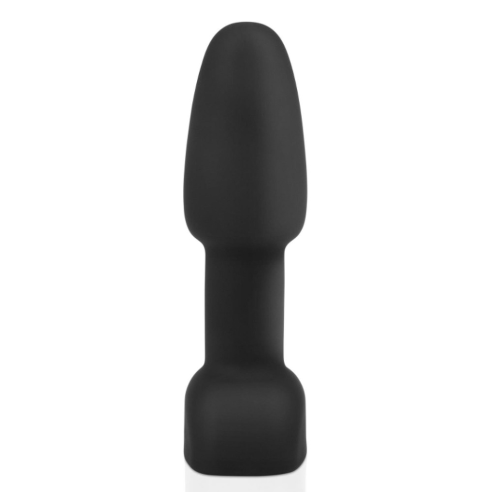 b Vibe Remote Control Rimming Plug Petite Small Vibrating Butt Plug- Black