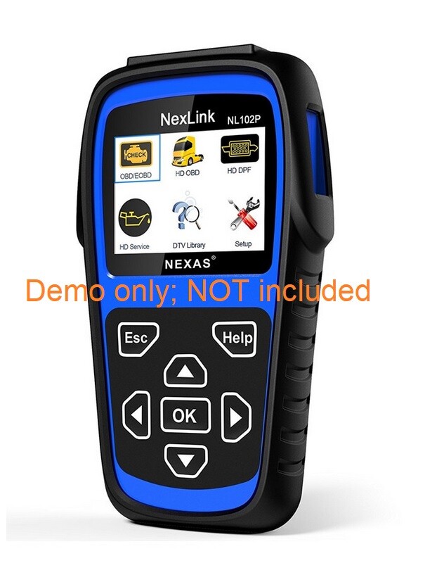 5FT OBD2 OBDII Cable for NEXAS NexLink NL102Plus Scanner Code Reader Scan Tool