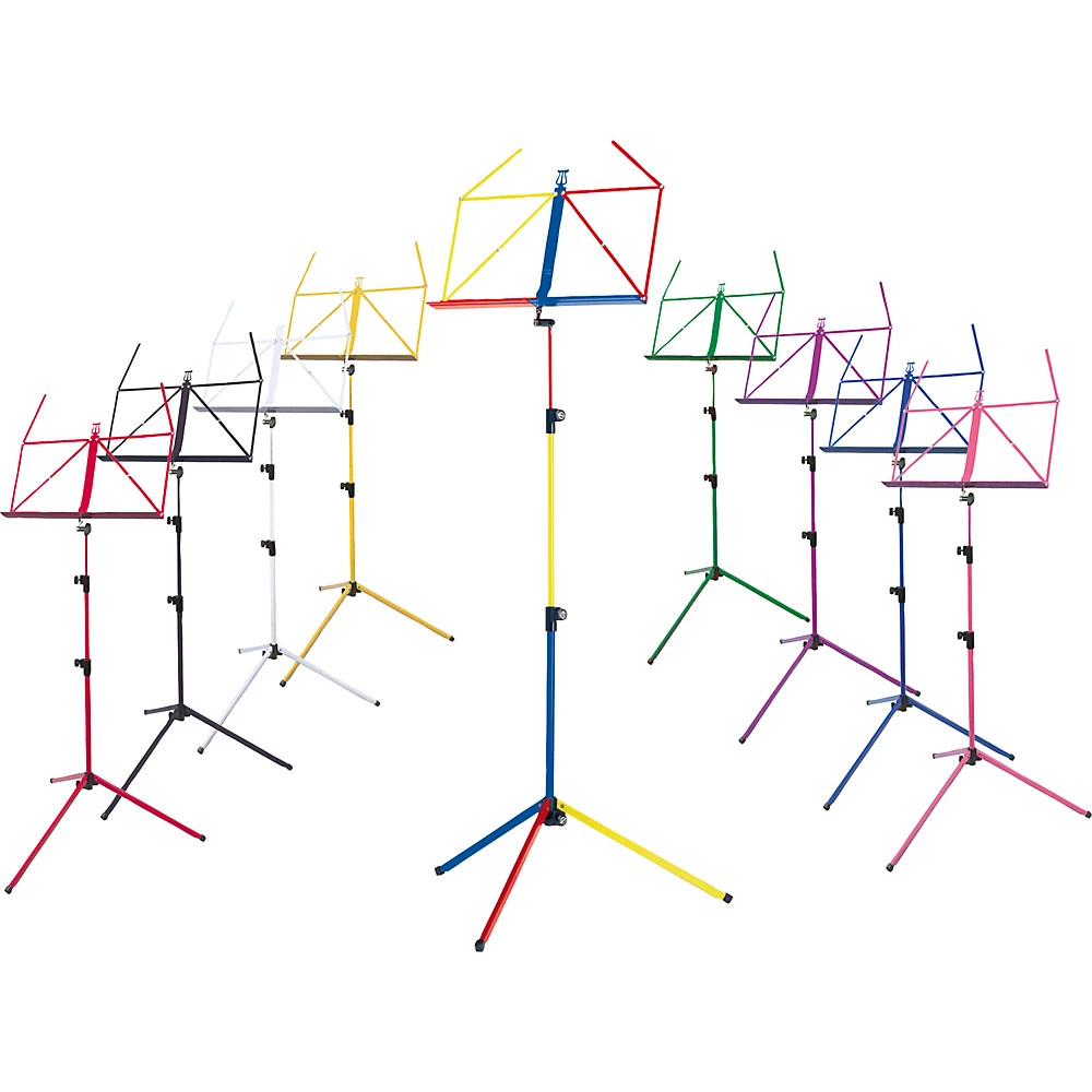 K&M Rainbow Music Stand Blue