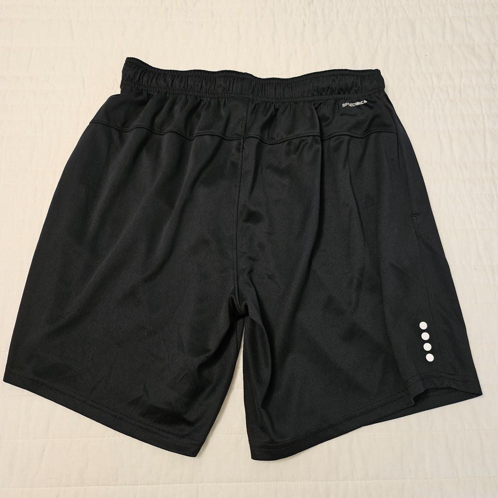 Reebok Speedwick Men's Sz L Atheltic Active Shorts Quick Dry Pockets Drawstring