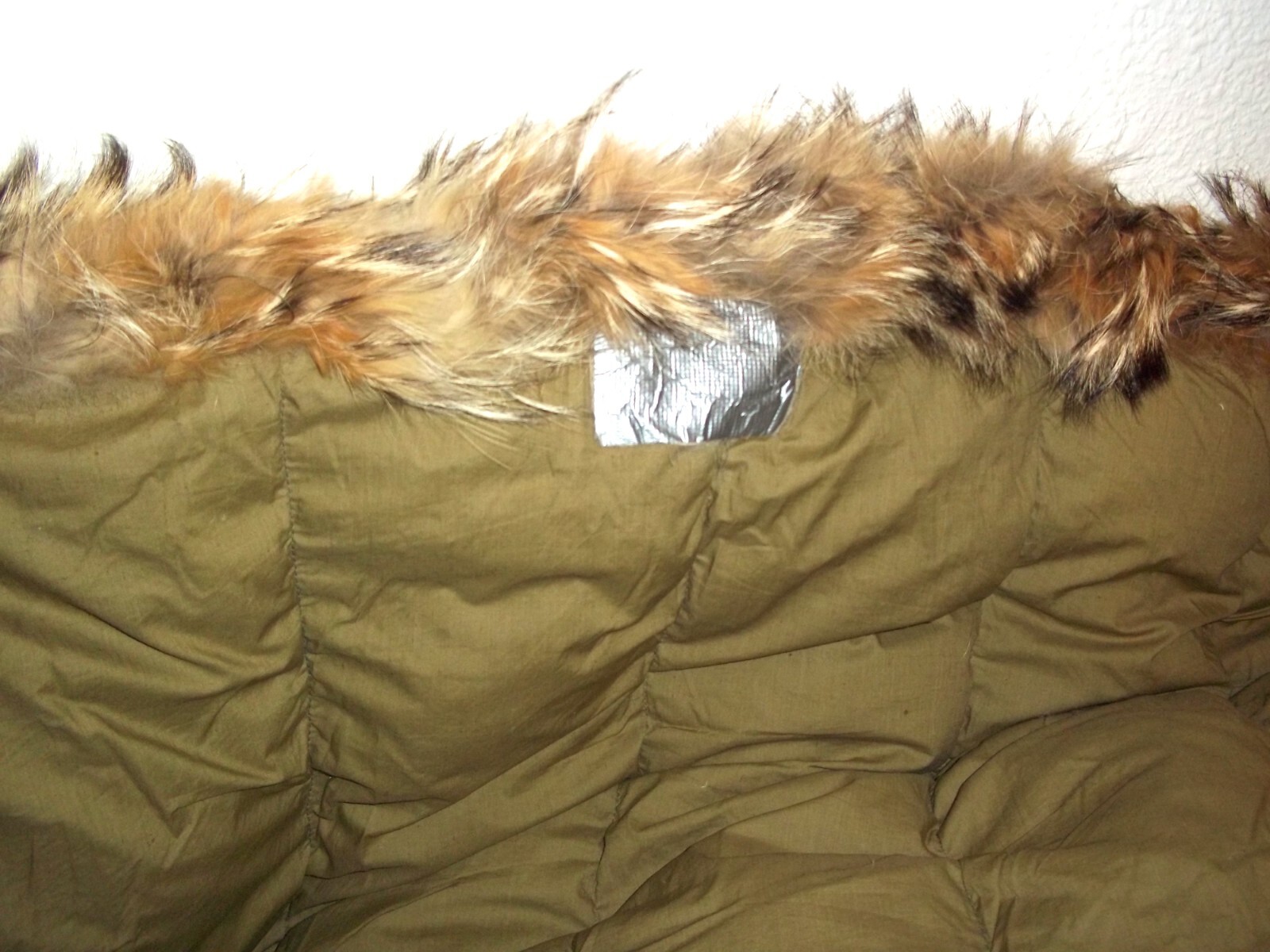 1950s Korean War US Military Casualty Sleeping Bag – Fur‑Lined – Rare Original