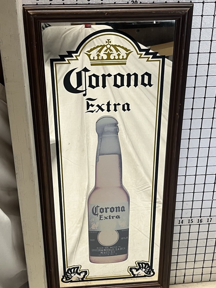 Corona Extra Beer Mirror - VINTAGE COLLECTABLE