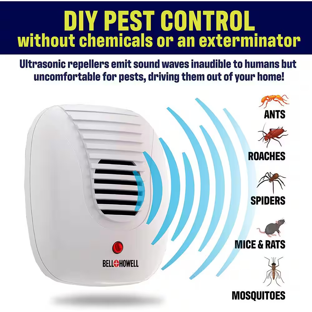 Multi Ultra-Sonic Pest Repellers Complete Home Kit (10-Pack)
