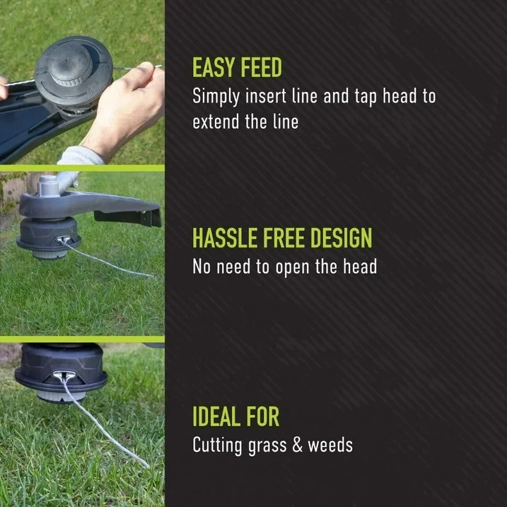SHAKESPEARE E-Z Loader Universal Fit Replacement Bump Feed String Trimmer Head (