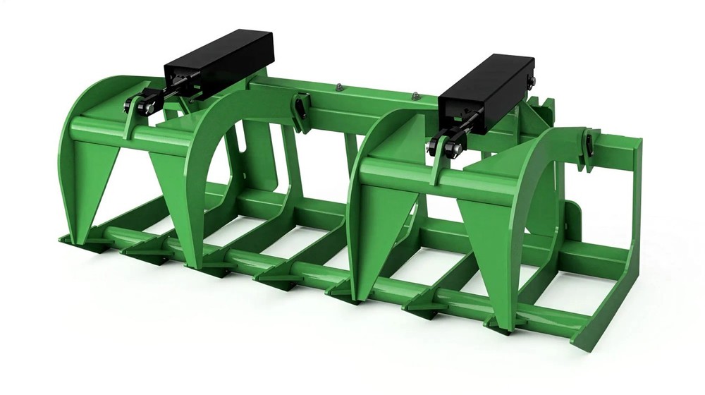66" John Deere Two-Cylinder Root Grapple
