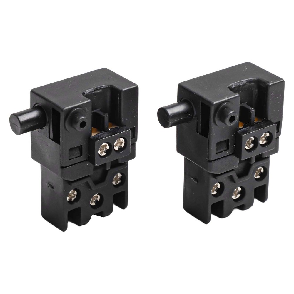 2pcs Metal Plastic Switches for Miter Saws Compatible with Various Types