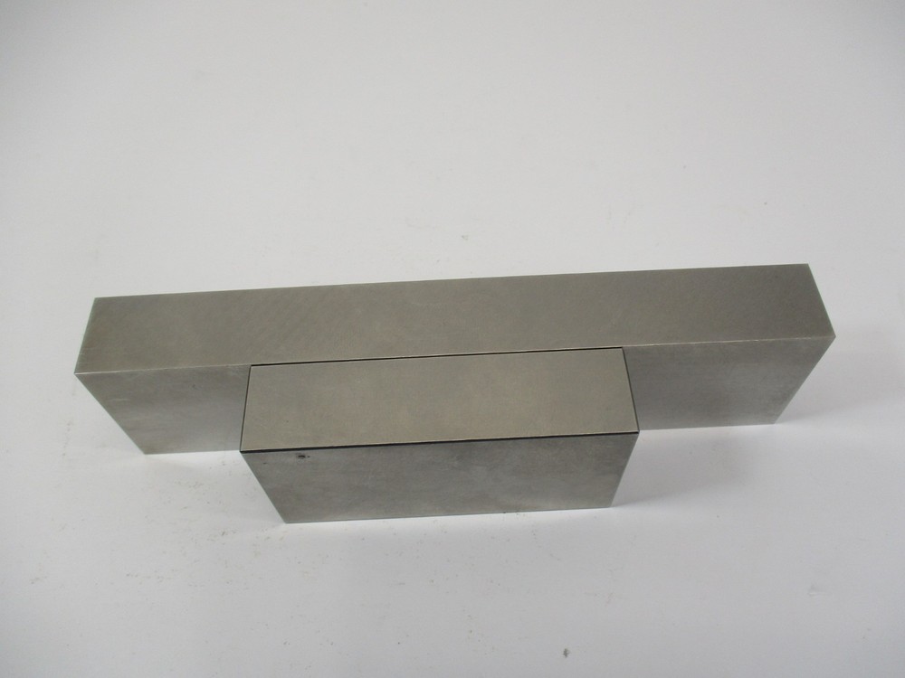 (2) Toolmaker Made PARALLELS Same Height 1-1/2" & Width 3/4" Different Length EC