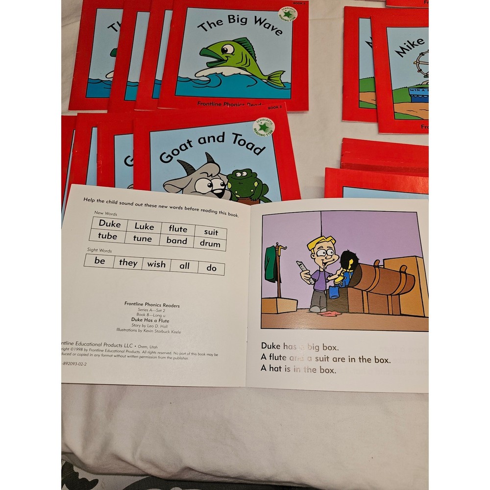 Frontline Phonics Readers Books Set Childrens Educational Reading
