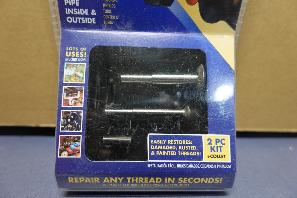 Rotary Thread - Repair Damaged Thread Tool 2 PC Kit NEW