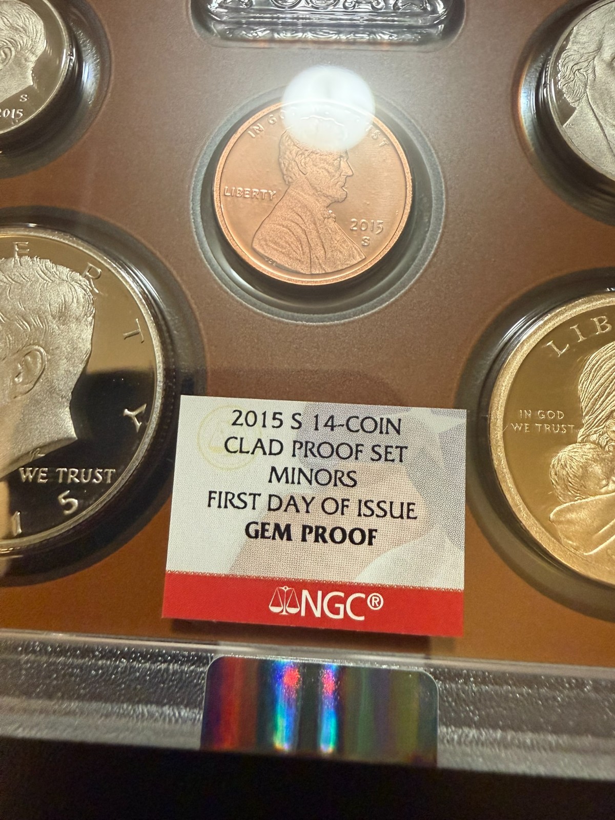 2015-S US Mint Proof Set | NGC Certified GEM PROOF 14-Coin Set