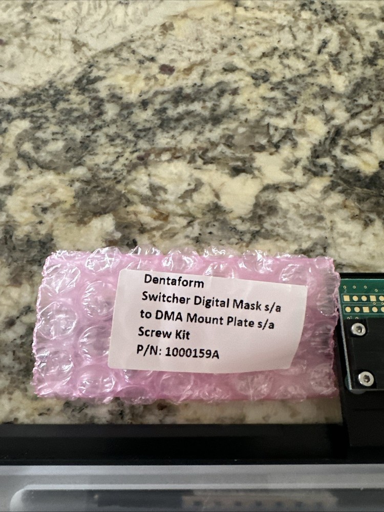 Structo Dentaform Switcher Digital Mask Assembly Part #1000186A