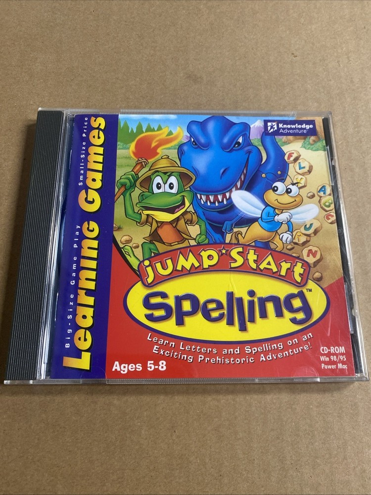 Knowledge Adventure JumpStart Spelling Ages 5-8 (PC CD-ROM) Win 95/98/ POWER MAC