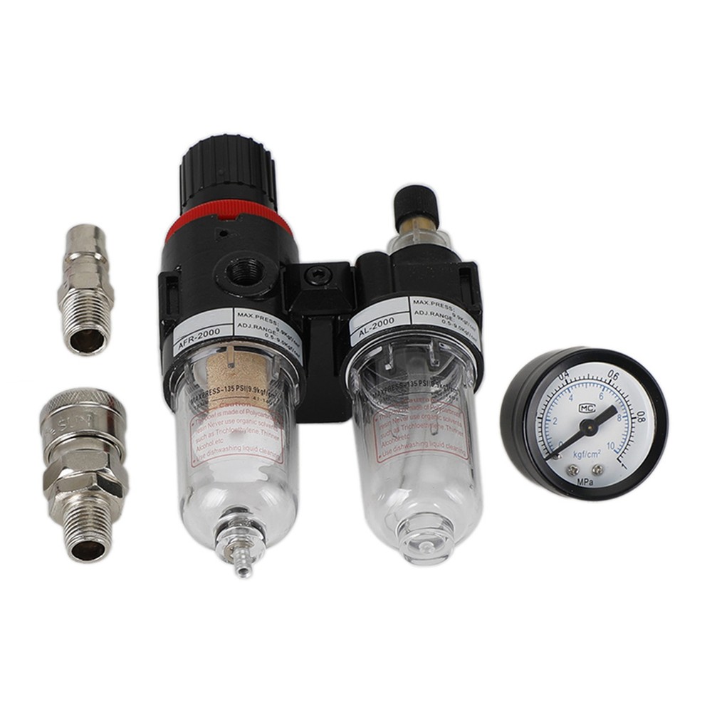 AFC2000 Air Compressor Filter Tool Reduce Valve Regulator Oil Water Separator.