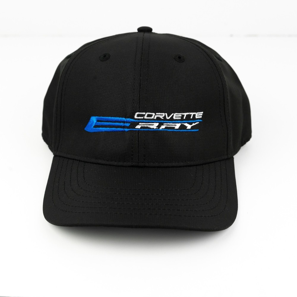 Chevrolet Corvette C8 E-Ray Black Hat/Cap - Ships in a Box