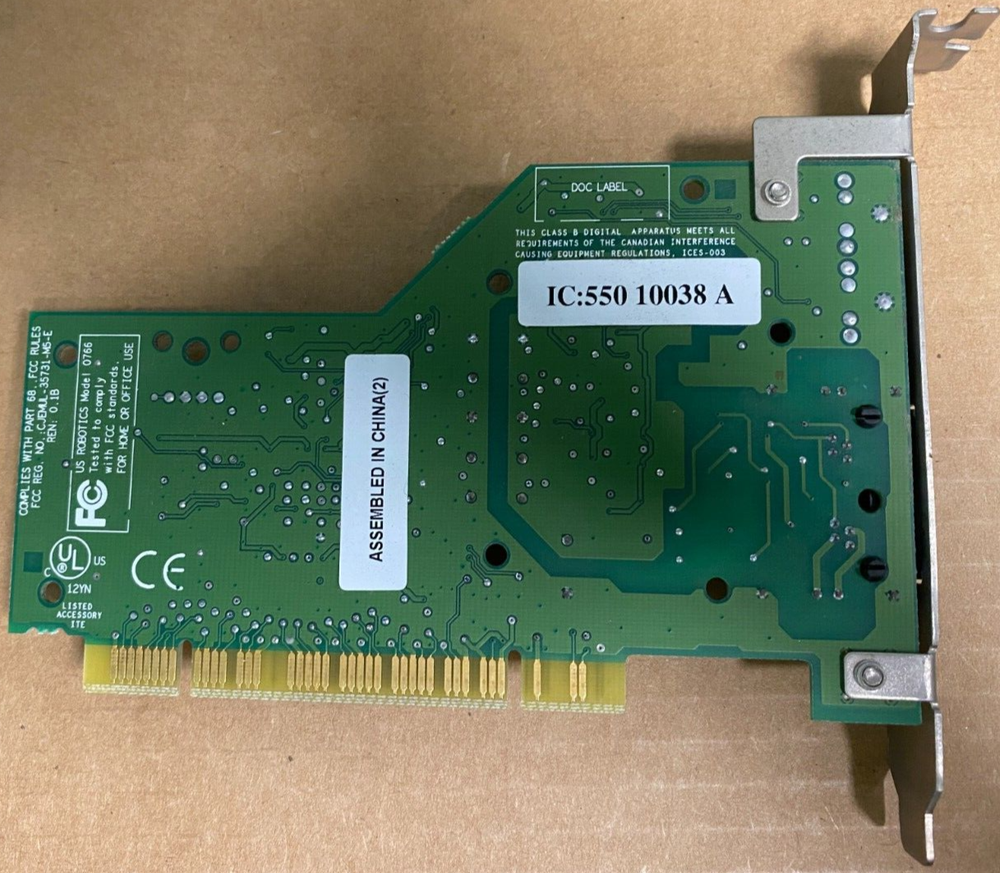USRobotics USR5699B 56K Modem PCI