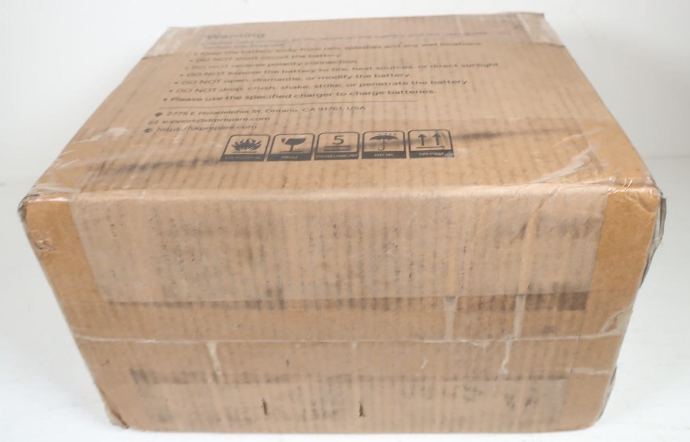 Dr. Prepare Mini 12V 100Ah LiFePO4 Lithium Deep Cycle Battery Fast Free Shipping