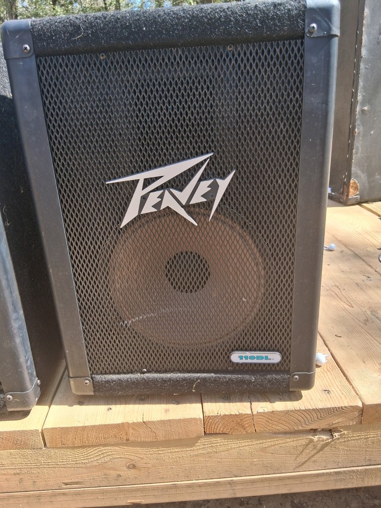 Pair (2x) Peavey 110DL Speaker Monitors