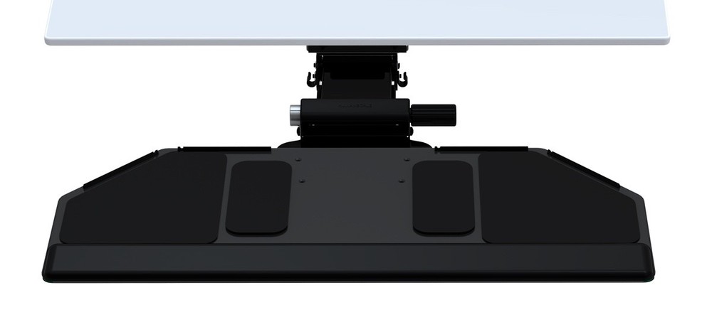 HUMANSCALE Keyboard Tray with Mouse Platform Black Originally $450