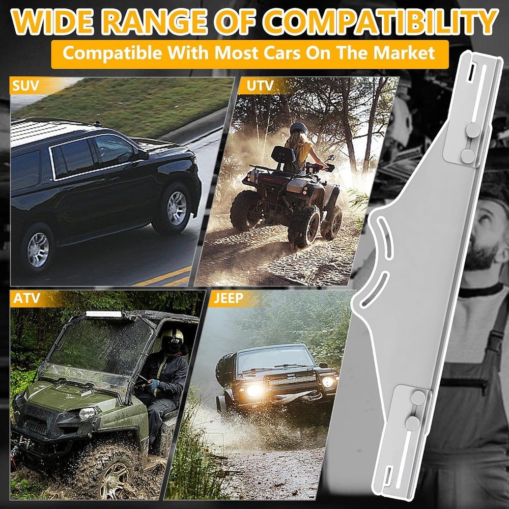 2 PCS Toe Alignment Tool Toe Plates Wheel Alignment Tool W/Tape Measures NEW