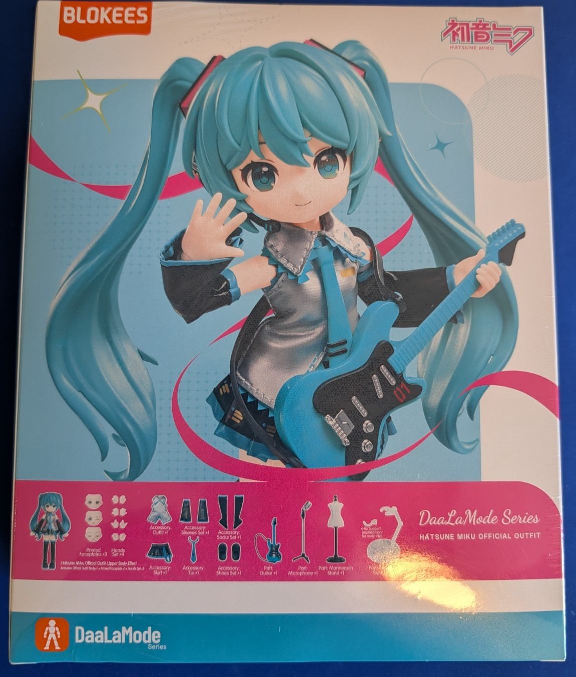 Blokees DaalaMode Series Hatsune Miku Official Outfit Style Figure Model Kit