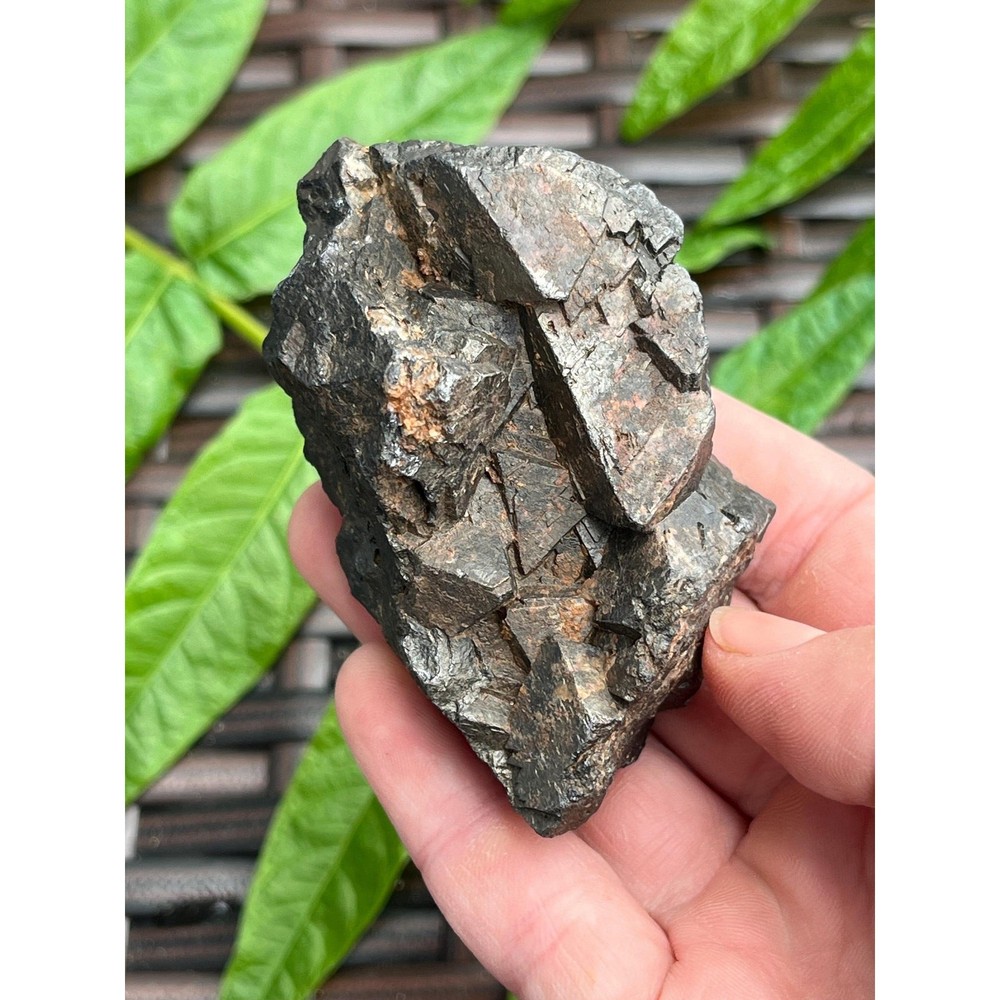 Raw Octahedral Magnetite Crystal Cluster from Utah 290g