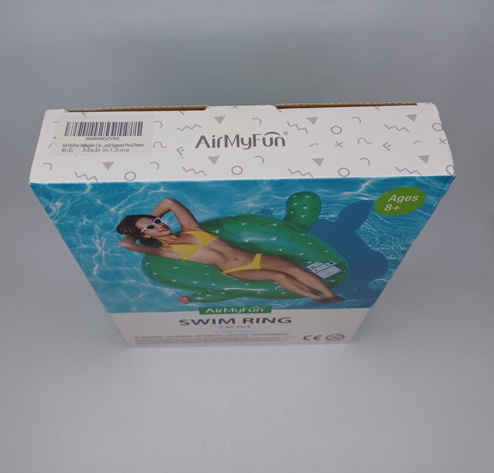 Cactus Swim Ring Pool Floatie Float