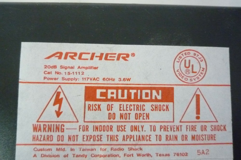 Archer 70 Channel Cable Amplifier Amp