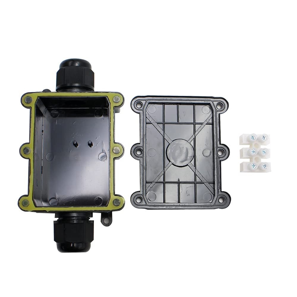 Underground Electrical Box Waterproof IP68 Junction Box,2 Way Plug Line M20 C...