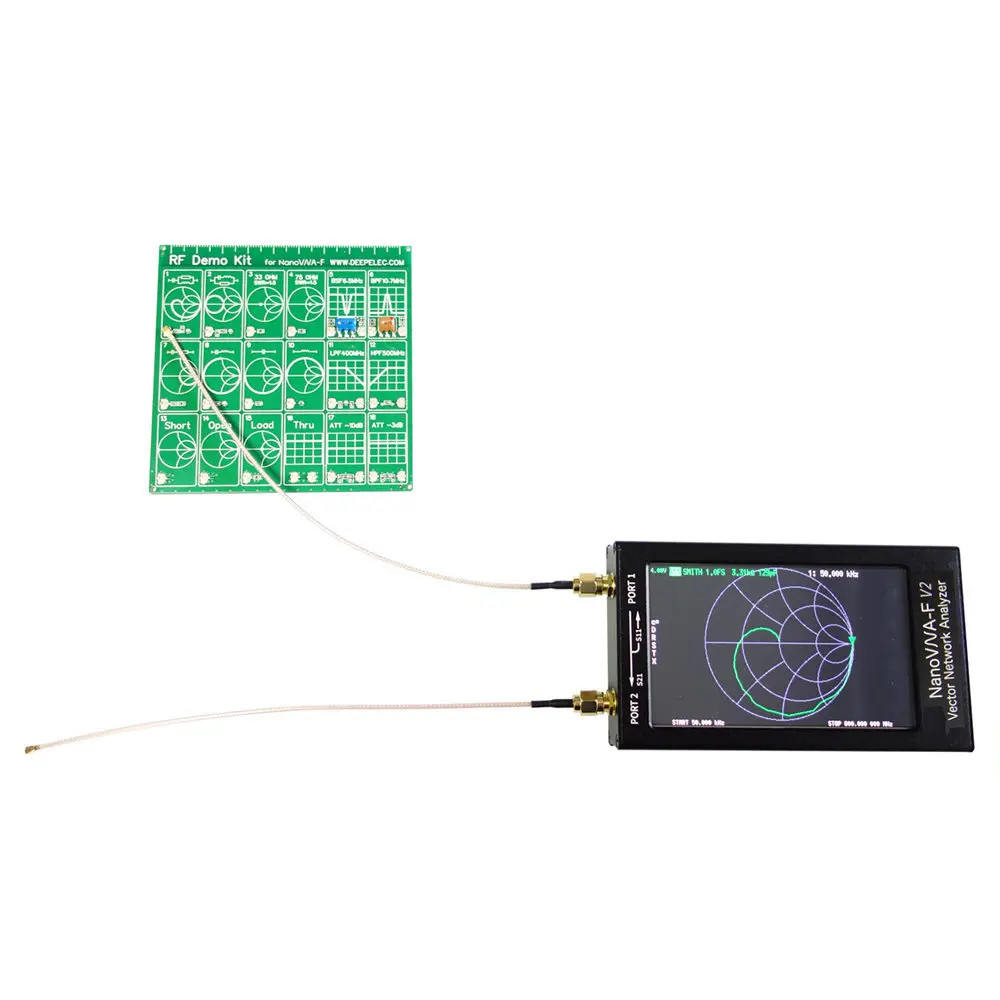 Network Analyzer Digital Nano VNA Tester USB LogicAntenna Analyzer Standing Wave