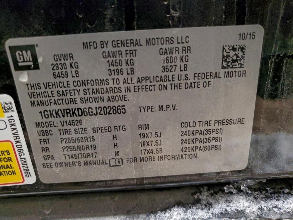 Used Transfer Case Assembly fits: 2016 Gmc Acadia Grade A